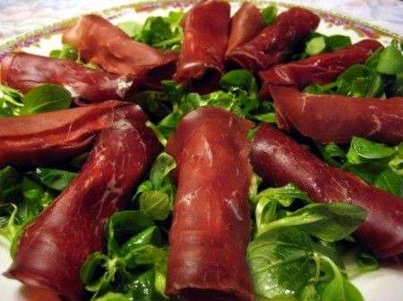 Ricette light: involtini di bresaola