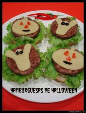 Ricetta hamburger mostruosi di halloween