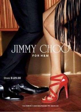 Jimmy Choo per H & M: collezione completa