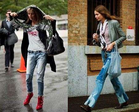 Tendenze autunno inverno 2009/10: i jeans patchwork