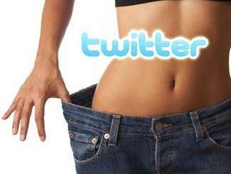 Dieta dimagrante, perdere peso grazie a Twitter