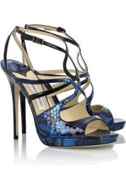 Scarpe Jimmy Choo, Neve leather sandals