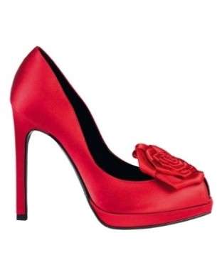 scarpe rosse Armani