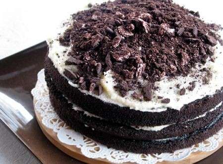 Ricette dolci: torta al cioccolato con gli Oreo