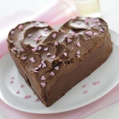 Ricette dolci San Valentino, cuore al cioccolato