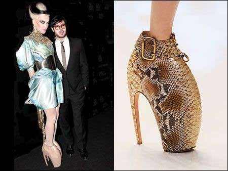 Alexander mcqueen cheap scarpe tacco
