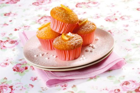 Muffin al limone e vaniglia