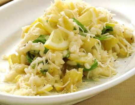 Ricette light: risotto al limone