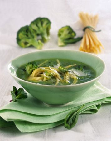 Ricette dietetiche: zuppa di broccoletti