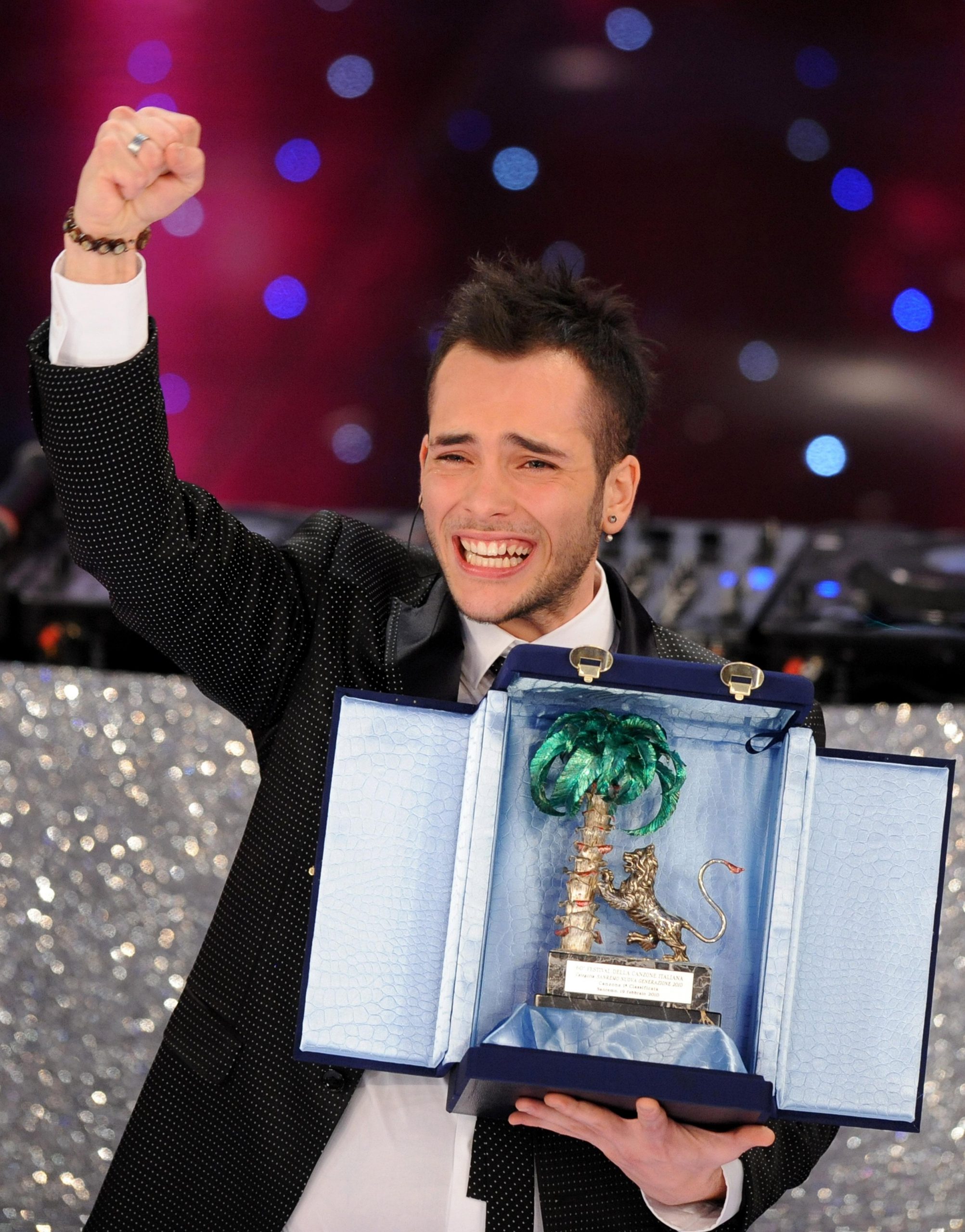 Sanremo 2010: Tony Maiello vince nella categoria Nuova Generazione