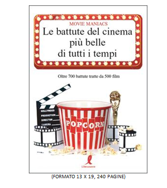 Libri: “Le battute del cinema più belle di tutti i tempi”