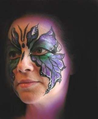 Make up Carnevale 2010: la farfalla