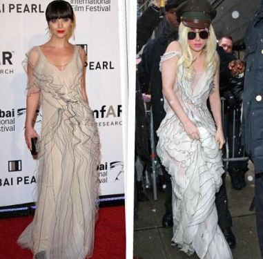 Lady GaGa o Christina Ricci con l’abito Marc Jacobs?