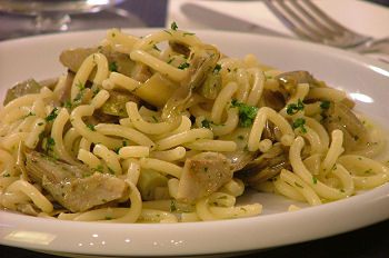 Ricette light: pasta ai carciofi