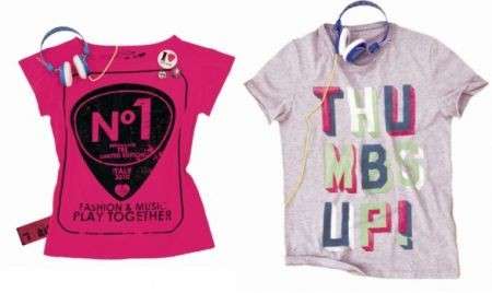 Bershka e TRL: le T-shirt per chi ama la musica