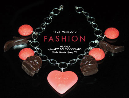 Fashion by Chocotravels, mostra di gioielli in cioccolato