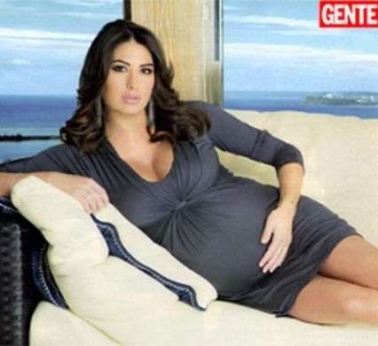 Elisabetta Gregoraci incinta: le foto col pancione