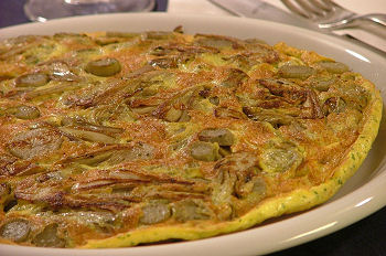 frittata carciofi