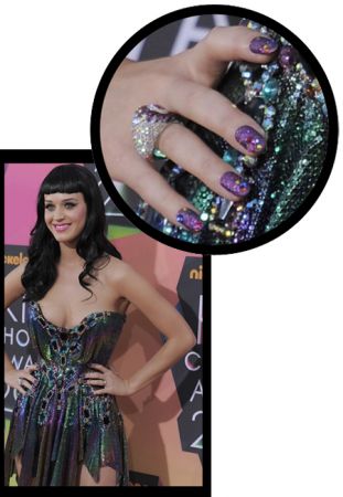 Le stupende unghie di Katy Perry