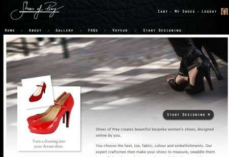 Shoes of Prey, disegna le scarpe dei tuoi sogni