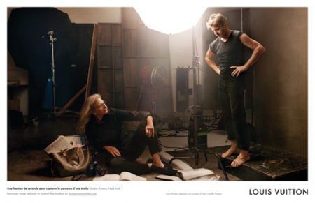 Kate Moss e Mikhail Baryshnikov danzano per Louis Vuitton