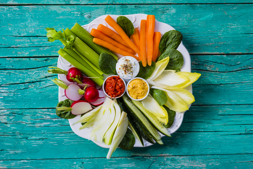 Cucina: preparare un pinzimonio di verdure