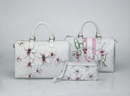 Gucci: sulle borse sbocciano le orchidee