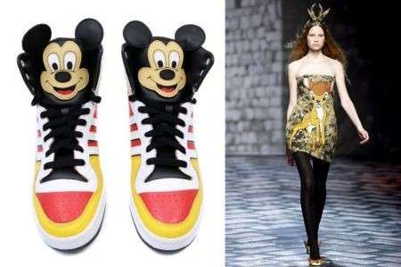I personaggi Disney contagiano la moda