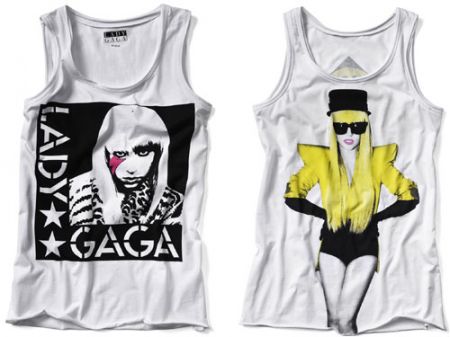 Lady Gaga: la star protagonista di una t-shirt