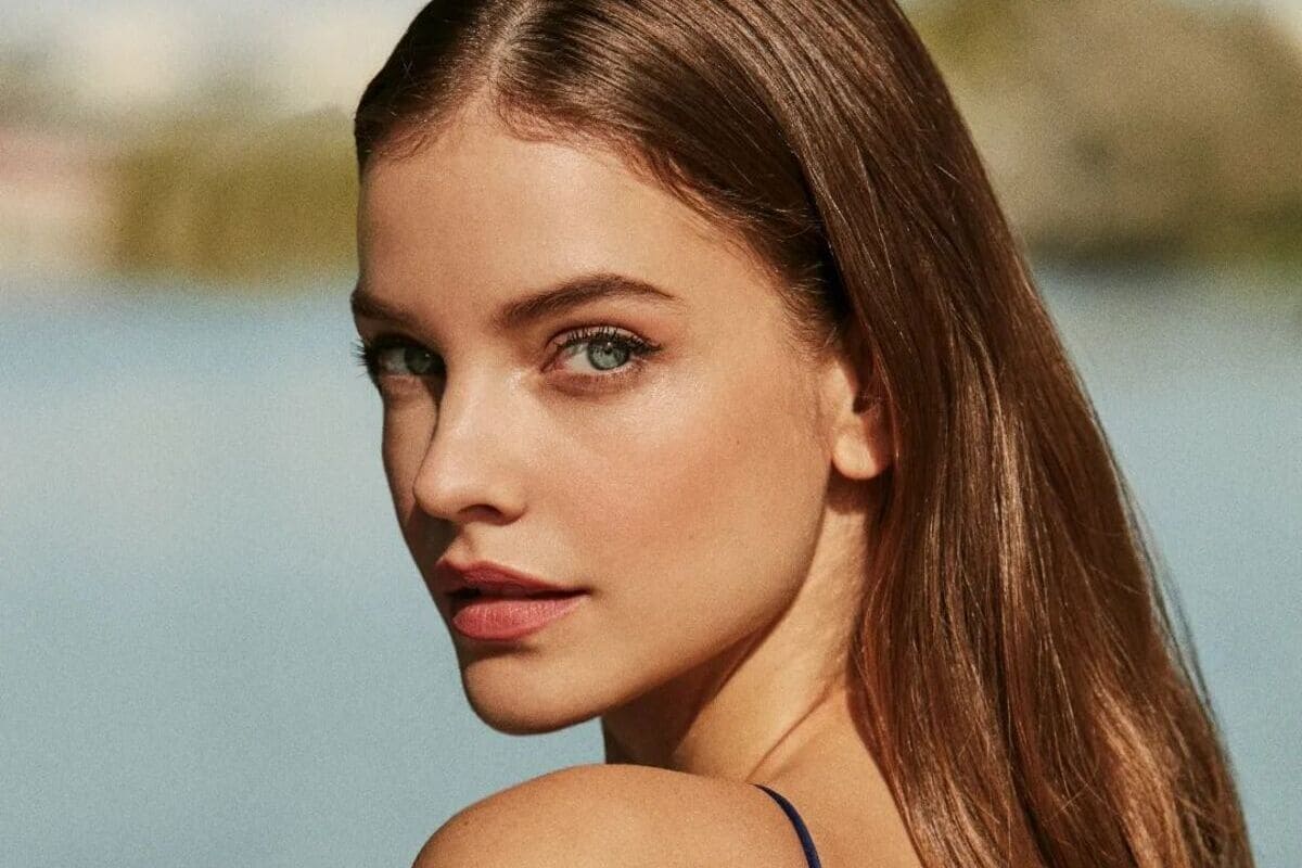 barbara palvin con make-up look fresco e naturale