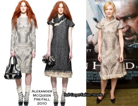 Cate Blanchett in Alexander McQueen