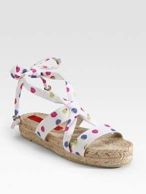 Marc by Marc Jacobs, espadrille in corda a pois