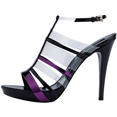 Scarpe Giorgio Armani, Sandalo in plexiglass