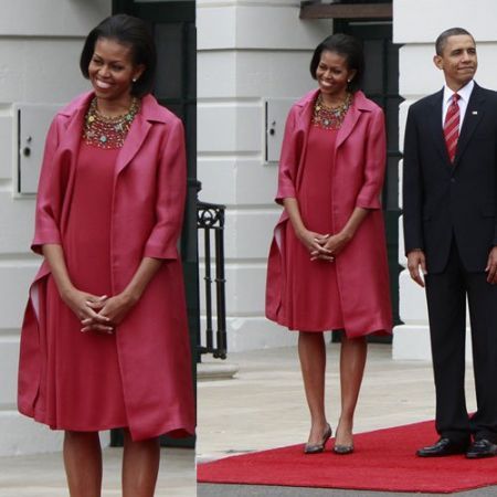 Calvin Klein veste Michelle Obama alla Casa Bianca