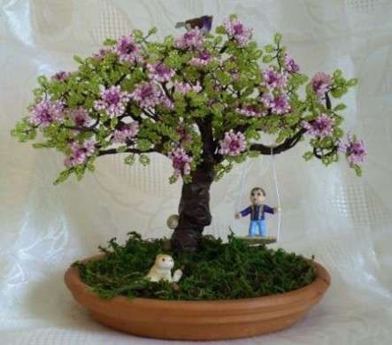 Come si fa un bonsai con le perline