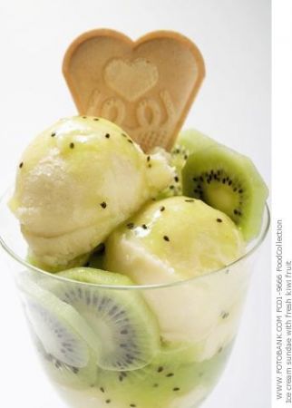 Ricette estive: gelato al kiwi