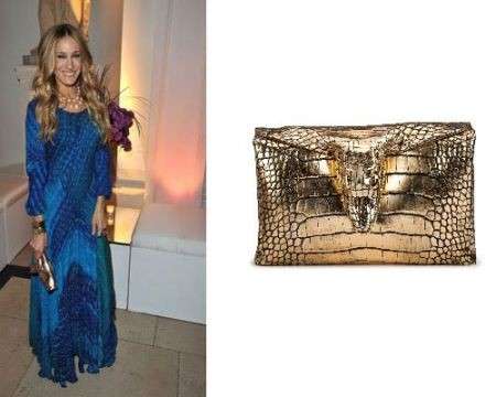 Sarah Jessica Parker clutch Roger Vivier