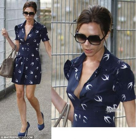 Le rondini di Miu Miu anche per Victoria Beckham