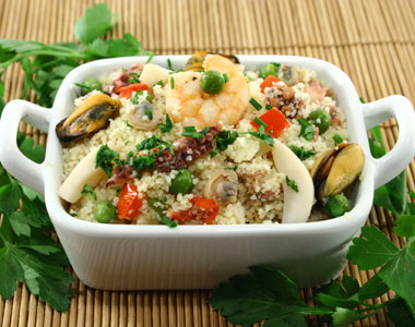 Ricette estive: cous cous ai frutti di mare