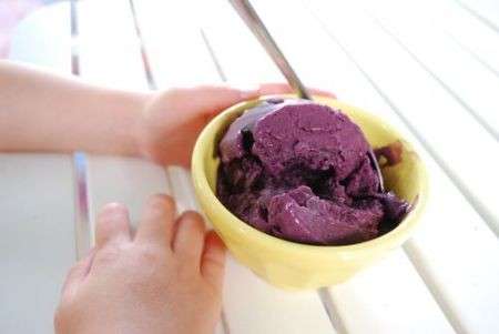 Ricette estive: gelato alle more