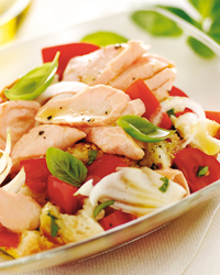 Ricette estive: panzanella al salmone