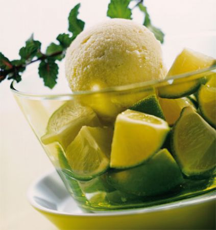 Ricette estive: sorbetto al lime