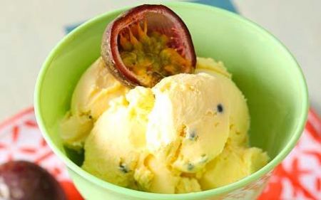 Ricette estive: gelato al maracuja
