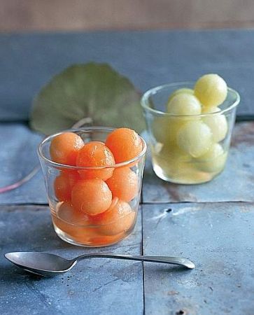 Ricette frutta: melone alla camomilla