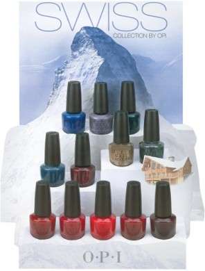 Smalto OPI: Swiss collection per l’inverno 2011