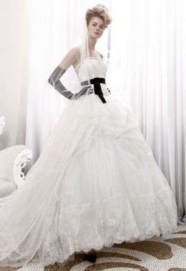 Abiti da sposa 2011: lo stile bianco e nero di Atelier Aimée Montenapoleone