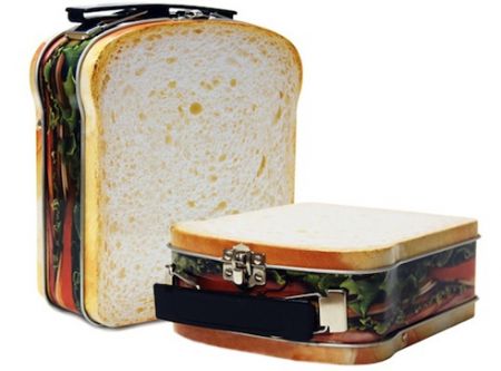 Pranzo a sacco: lunch box a forma di toast