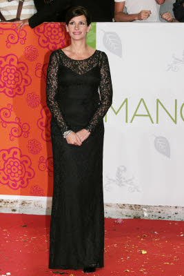 Julia Roberts in Dolce&Gabbana alla premiere di “Eat Pray Love” a Roma