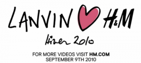 H&M e Lanvin: svelata la prossima collaborazione