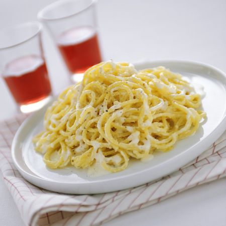 Ricette primi piatti: spaghetti al parmigiano